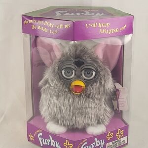 Furby Interactive Plush Toy Dark Gray 1998 New In Box